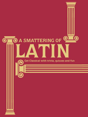 cover image of A Smattering of Latin